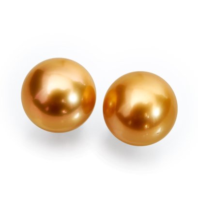 (PSL) Approx. 10.4 mm, Aurora Chakin, Pair Pearl
