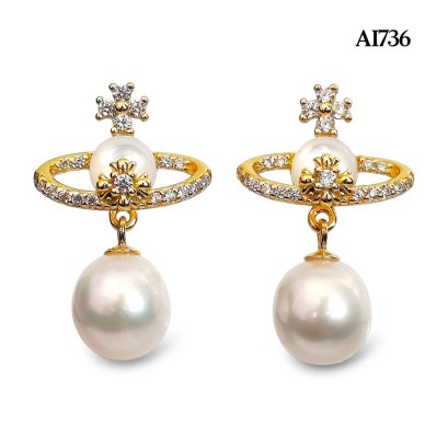 Approx. 8.0 mm, Akoya Pearl, Vivian Pearl Stud Earrings