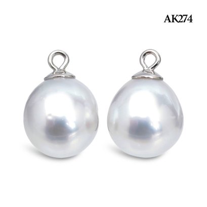 Approx. 9.0 mm, White South Sea Pearl