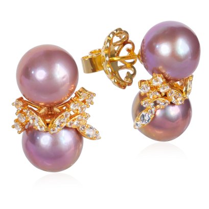 ต่างหู "Autumn" ไข่มุก Edison ทวิน