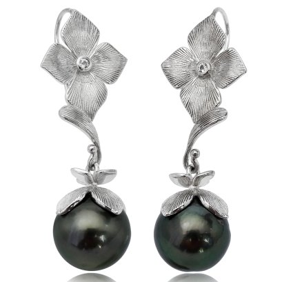 ต่างหู Fish Hooks Collection "Lucky Flower"