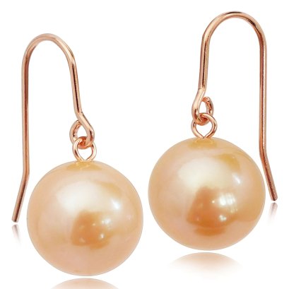 ต่างหู Fish Hooks ห้อยไข่มุก Edison Pearl