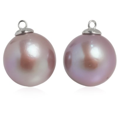 Approx. 16.0-17.0 mm, Edison Pearl, Solitaire Pearl Drops