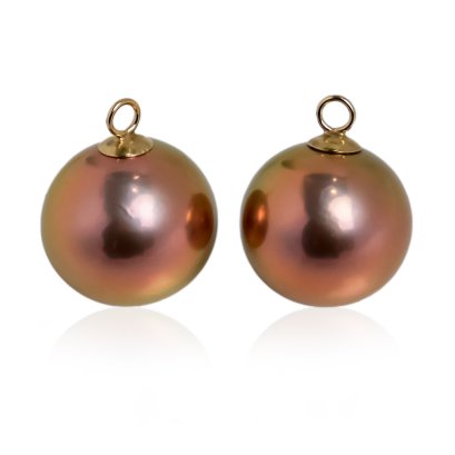 Approx. 12.0 mm, Edison Pearl, Solitaire Pearl Drops