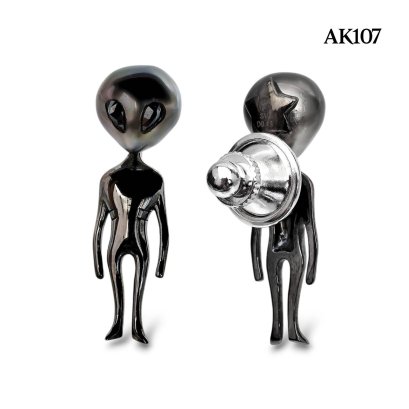 9.4 mm, Tahitian Pearl, Alien Pearl Brooch
