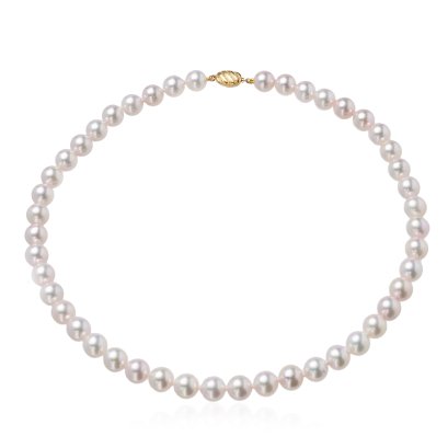 8.0 - 8.9 mm, Akoya Pearl, Uniform Pearl Necklace