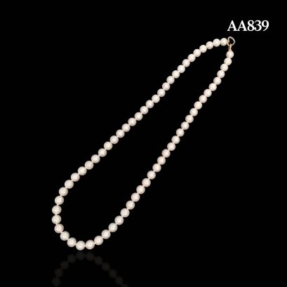 Approx. 6.0 mm, Akoya Pearl, Uniform Pearl Necklace