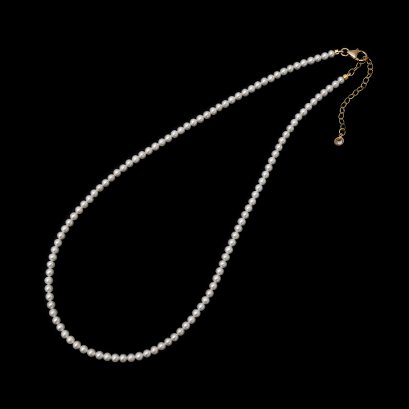 Approx. 3.0 mm, Freshwater Pearl, Uniform Pearl Necklace