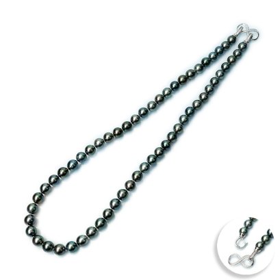 7.23 - 7.92 mm, Tahitian Pearl, Uniform Pearl Necklace