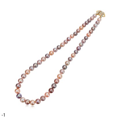 Approx. 7.0-8.0 mm, Freshwater Pearl, Graduated Pearl Necklace