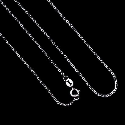 18K Gold, Cable Chain Necklace