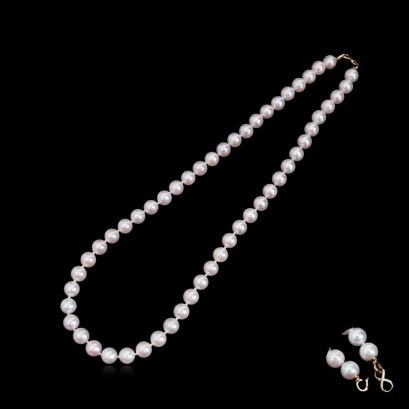 7.53 - 7.98 mm, Akoya Pearl, Uniform Pearl Necklace