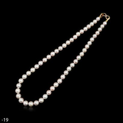Approx. 7.5 - 8.0 mm, Akoya Pearl, Uniform Pearl Necklace