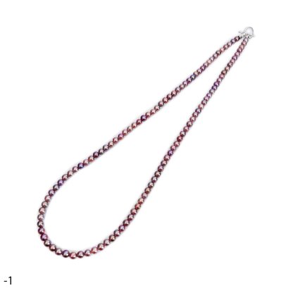 Approx. 3.0 - 3.5 mm, AK Pearl, Graduated Pearl Necklace
