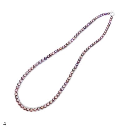 Approx. 4.0 - 4.5 mm, AK Pearl, Graduated Pearl Necklace