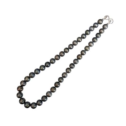 Approx. 10.0 mm to 11.0 - 12.0 mm, Tahitian Pearl, Graduated Pearl Necklace