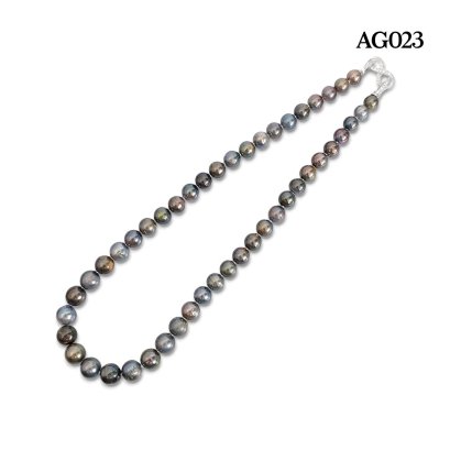 Approx. 7.0 - 8.0 mm to 10.0 mm, Tahitian Pearl, Graduated Pearl Necklace