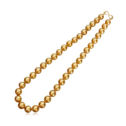 (PSL) Approx. 9.4 - 11.1 mm, Aurora Chakin, Graduated Pearl Necklace