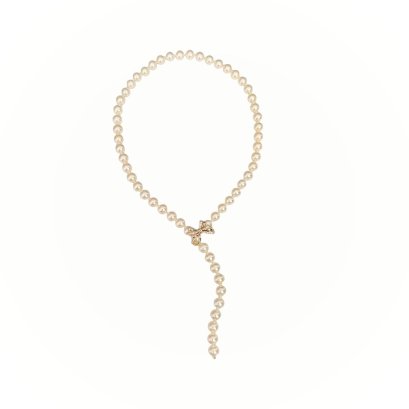7.6 - 8.0 mm, Moonlight Lot, Akoya Pearl, Uniform Pearl Necklace