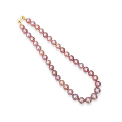 Approx. 11.0 - 13.0 mm, Edison Pearl, Graduated Pearl Necklace