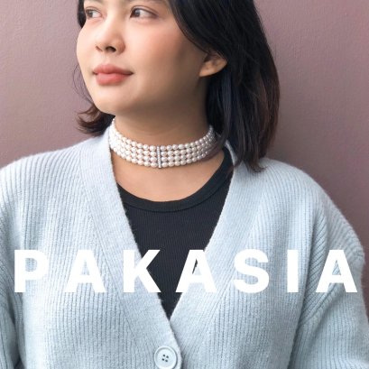 Approx. 5.0 - 6.0 mm, Freshwater Pearl, Four Strands Pearl Collar