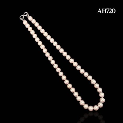 (PSL) Approx. 8.0 - 8.5 mm, Aurora Tennyo, Akoya Pearl, Uniform Pearl Necklace