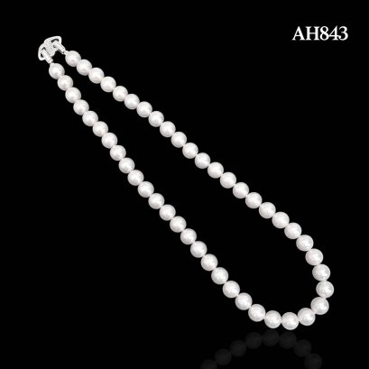 8.9-9.6 mm, White South Sea Pearl, Uniform Pearl Necklace