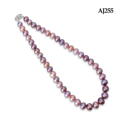 11.1 - 15.6 mm, Edison Pearl, Graduted Pearl Necklace