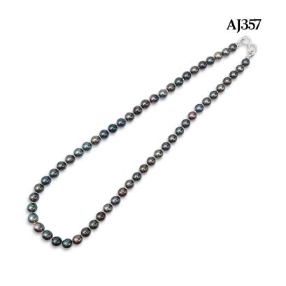 7.1 mm - 7.9 mm, Tahitian Pearl Necklace, Uniform Pearl Necklace