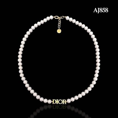Approx. 6.0 mm up, Freshwater Pearl, D-i-o-r Uniform Pearl Necklace