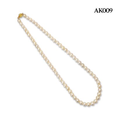 Approx. 6.0 - 6.9 mm, Moonlight Lot, Akoya Pearl, Uniform Pearl Necklace