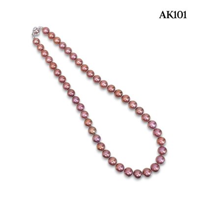 8.0 - 8.9 mm, Special Color, Edison Pearl, Graduated Pearl Necklace