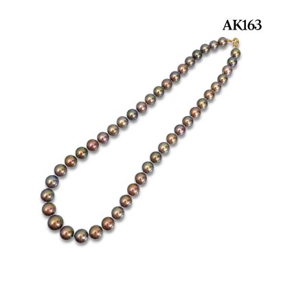 8.0 - 11.2 mm, Special Color, Edison Pearl, Graduated Pearl Necklace