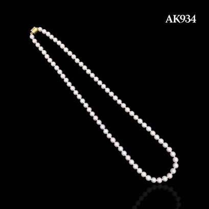 5.1-5.9 mm, Hanamomo, Akoya Pearl, Uniform Pearl Necklace