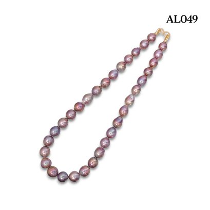 Approx. 11.0 - 13.0 mm, Edison Pearl, Graduated Pearl Necklace