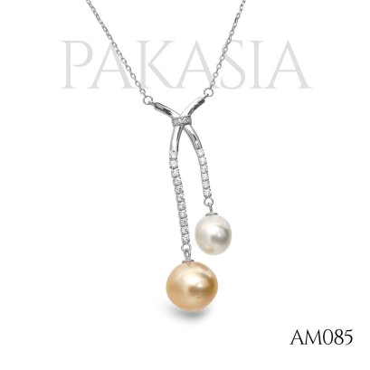 Approx. 9.0 -12.0 mm, South Sea Pearl, Long Tail Dangle Pearl, Necklace