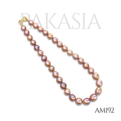 10.9 mm - 13.2 mm, Edison Pearl, Graduated Pearl Necklace