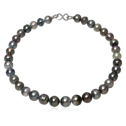 สร้อยคอไข่มุกล้วน Tahitian Pearl ยาว 18.0"