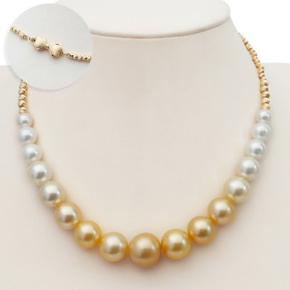 Approx. 7.74 - 15 mm, Akoya & South Sea Pearl, Necklace