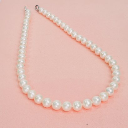 Approx. 7.0-8.0 mm, Freshwater Pearl, Uniform Pearl Necklace