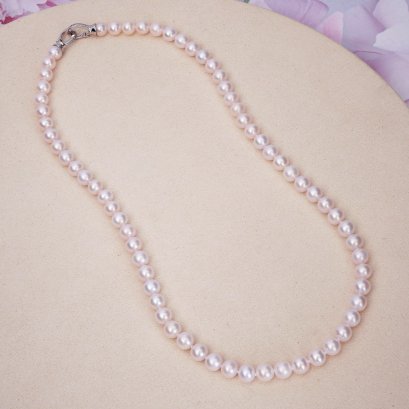 Approx. 6.0 mm, Freshwater Pearl, Uniform Pearl Necklace