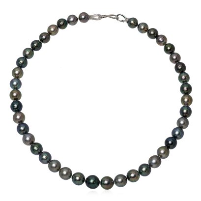 สร้อยคอไข่มุกล้วน Tahitian Pearl ยาว 18.0"