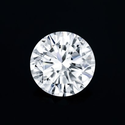 (IGI) 1.35 ct., Laboratory Grown Diamond (Round Brilliant, HPHT, 1.35 ct, D, VS 1), Dangle Six Prongs Solitaire Diamond Hinge Clasp Pendant