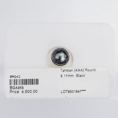 8.17 mm, Hanashinju Tahitian Pearl, Single Loose Pearls