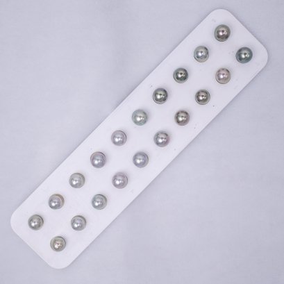 (มี Clip สินค้า) ไข่มุก Tahitian Pearl จับคู่ สี Fancy ยก Lot