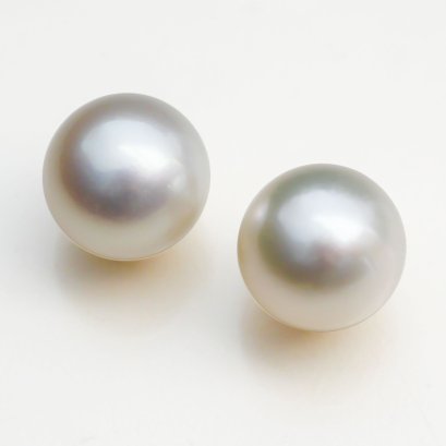 (PSL) 11.6 mm, Aurora Phoenix, Pair Pearls