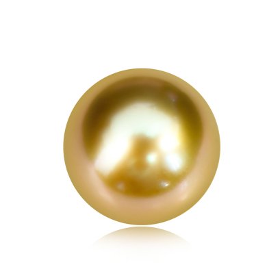 (PSL) Approx. 15.0 mm, Amami - Ohshima, Aurora Chakin, South Sea Pearl, Single Loose Pearl