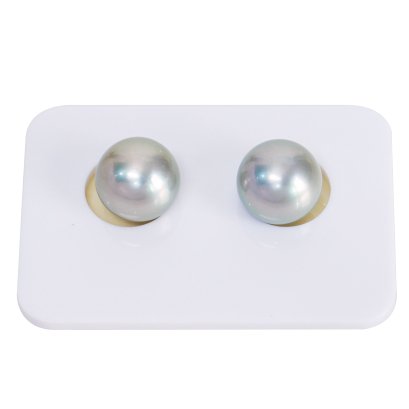 (PSL) ไข่มุก Tahitian Pearl จับคู่พร้อมใบรับรอง PSL