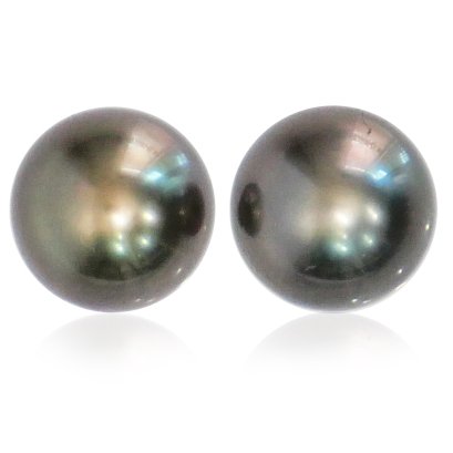 (PSL) 8.8 mm , Aurora Peacock, Pair Pearl