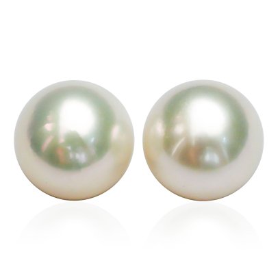 (PSL) 13.3 mm, Aurora Phoenix, Pair Pearl